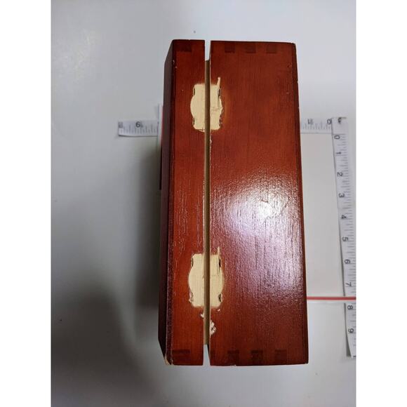 Empty Cigar box for Crafts Storage Purse Making Guitars Juggling Trinkets Herb - Picture 2 of 2